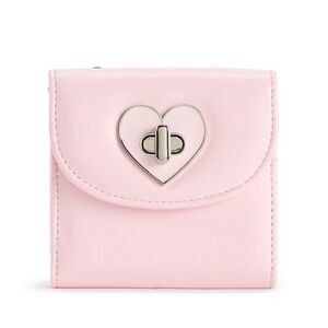 New Madden Girl Pink Turn Lock Wallet New with Tags